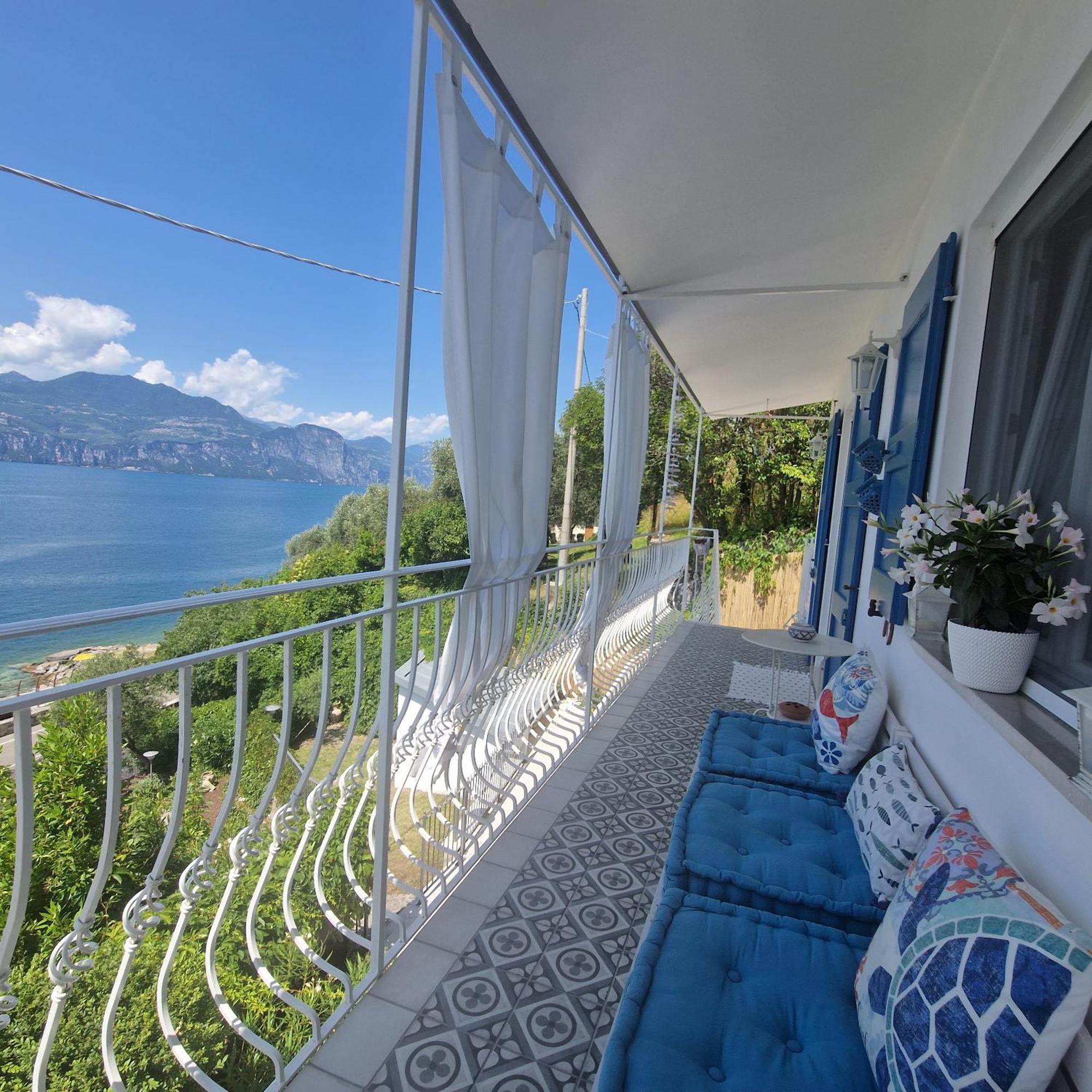 Il Nido Villa เบรนโซเน ซูล การ์ดา ภายนอก รูปภาพ